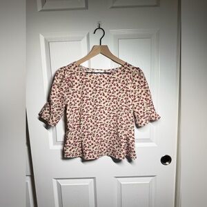 Floral Print Women's Top